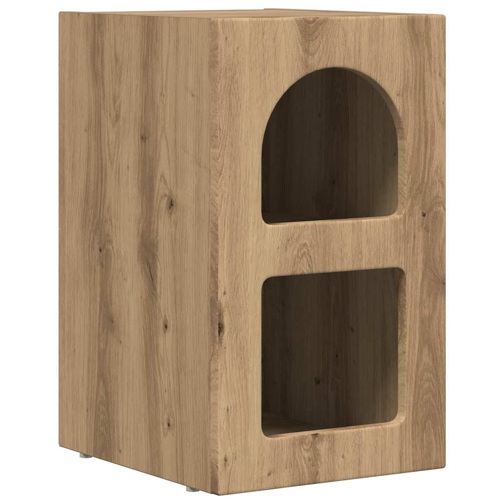Noćni ormarić 2 pcs Umjetnički hrast 29,5 x 33,5 x 50 cm