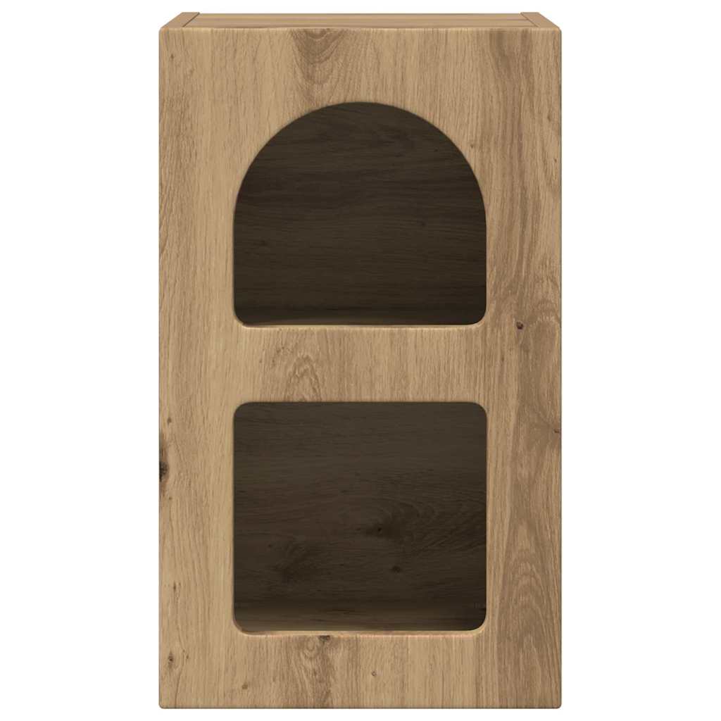 Noćni ormarić 2 pcs Umjetnički hrast 29,5 x 33,5 x 50 cm