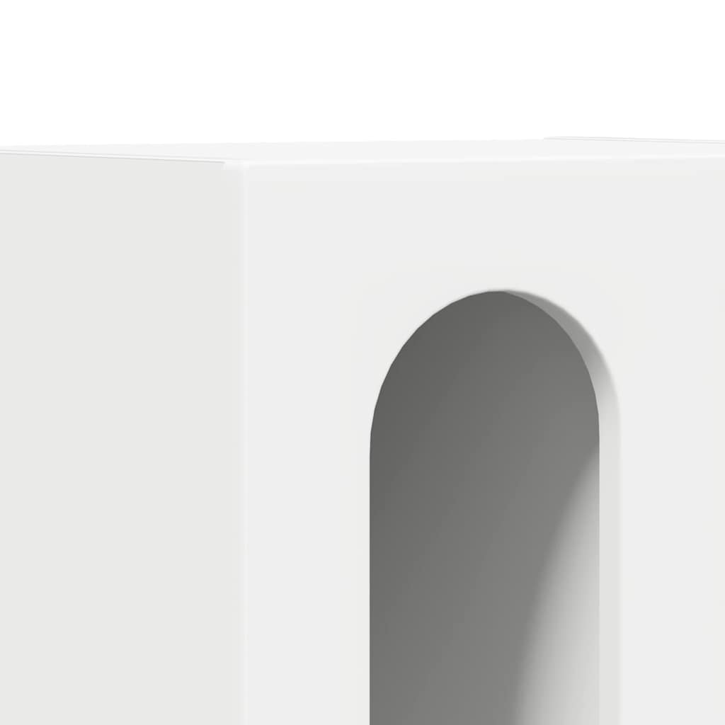 Noćni ormarić 2 pcs Bijelo 40 x 35 x 50 cm Konstruirano drvo