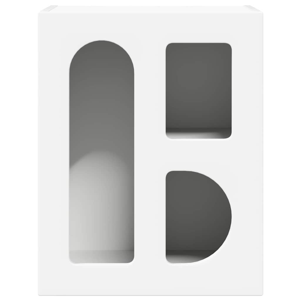 Noćni ormarić 2 pcs Bijelo 40 x 35 x 50 cm Konstruirano drvo