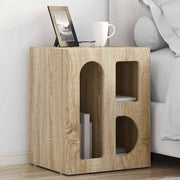 Noćni ormarić 2 pcs Sonoma hrast 40 x 35 x 50 cm