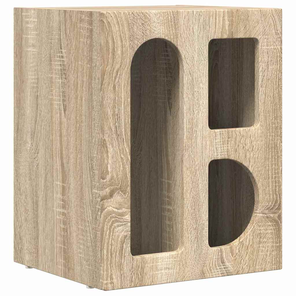Noćni ormarić 2 pcs Sonoma hrast 40 x 35 x 50 cm