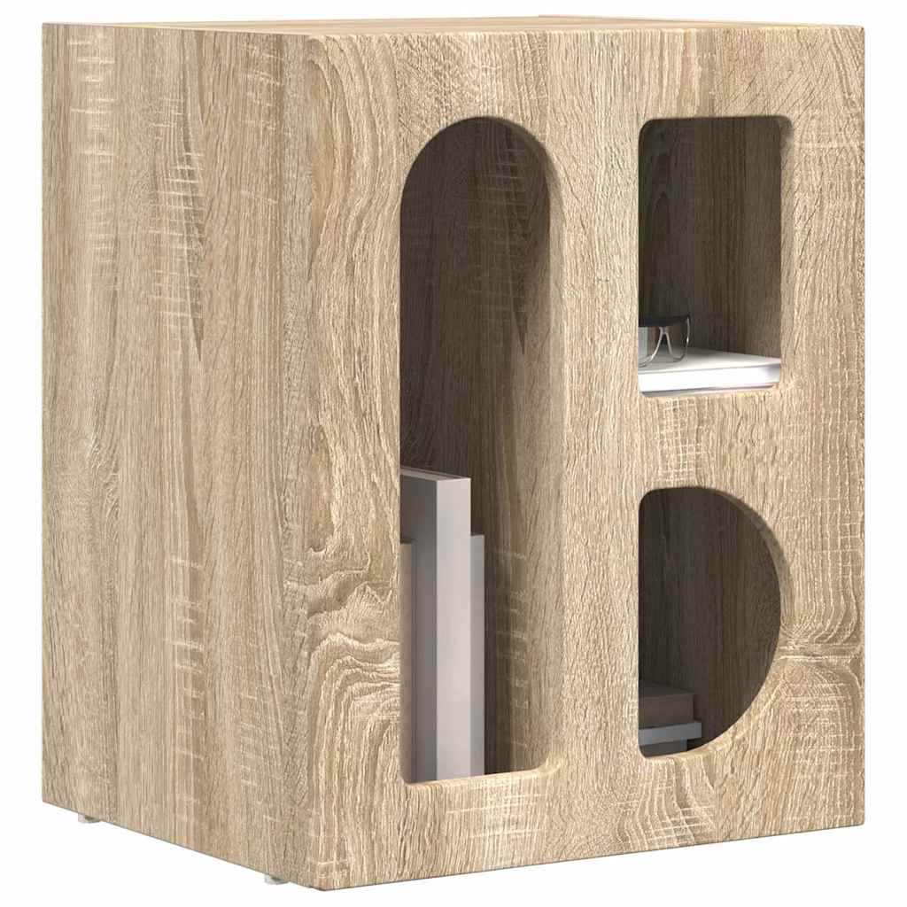 Noćni ormarić 2 pcs Sonoma hrast 40 x 35 x 50 cm