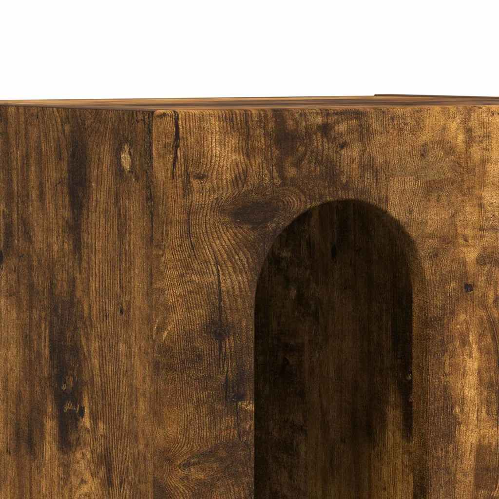 Noćni ormarić Dimljeni hrast 40 x 35 x 50 cm Konstruirano drvo