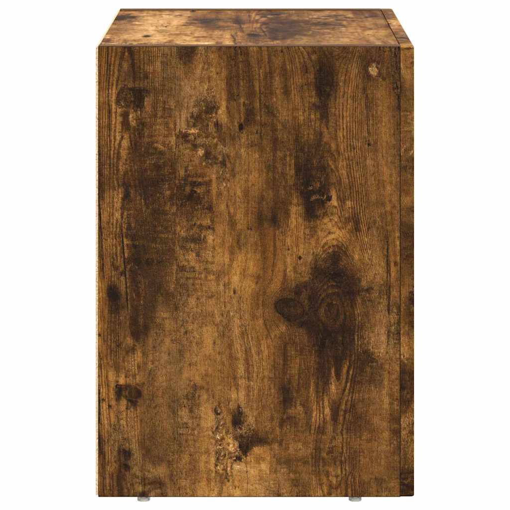 Noćni ormarić Dimljeni hrast 40 x 35 x 50 cm Konstruirano drvo