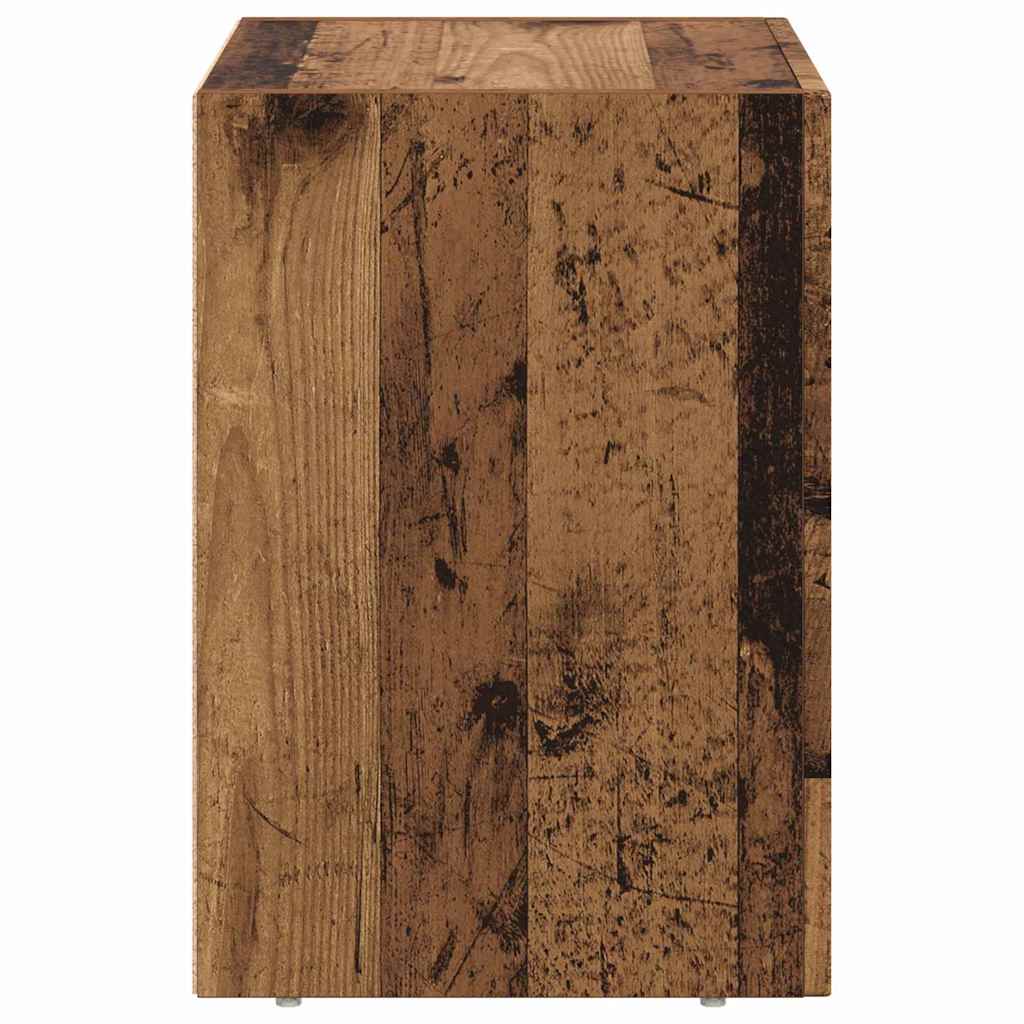 Noćni ormarić Staro drvo 40 x 35 x 50 cm Konstruirano drvo