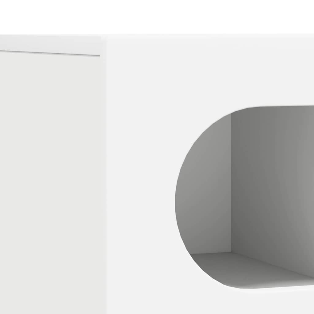 TV ormar Bijelo 100 x 35 x 40 cm Konstruirano drvo