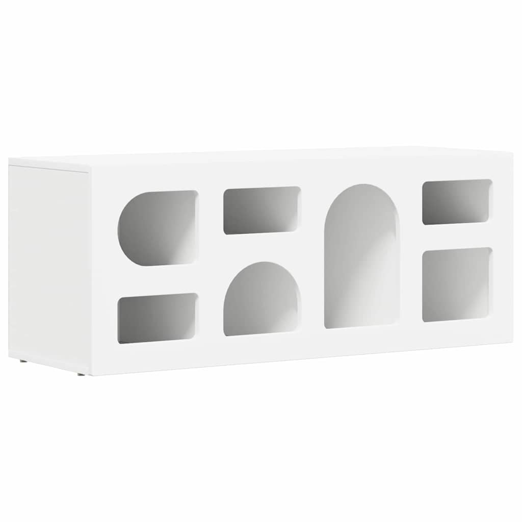 TV ormar Bijelo 100 x 35 x 40 cm Konstruirano drvo