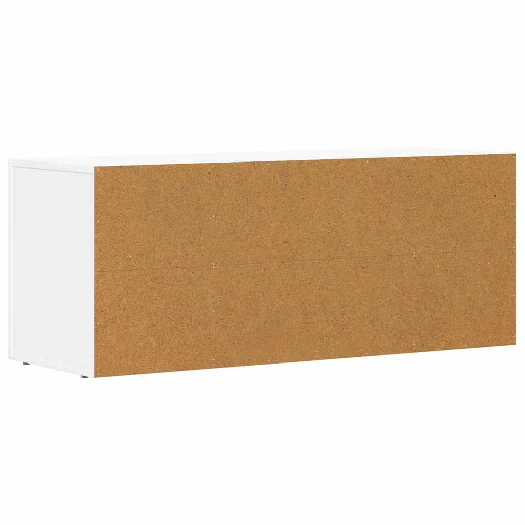 TV ormar Bijelo 100 x 35 x 40 cm Konstruirano drvo