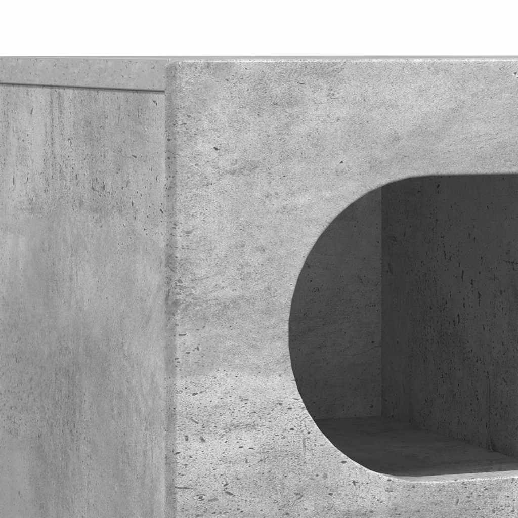 TV ormar Betonski sivi 100 x 35 x 40 cm Konstruirano drvo