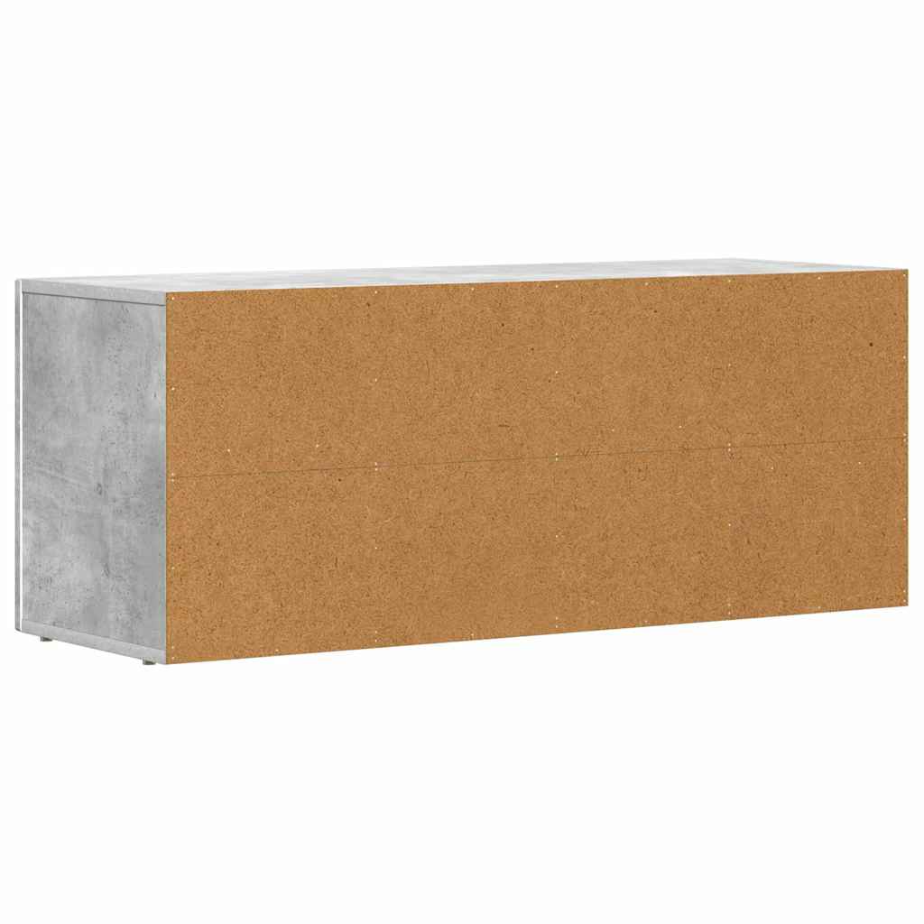 TV ormar Betonski sivi 100 x 35 x 40 cm Konstruirano drvo