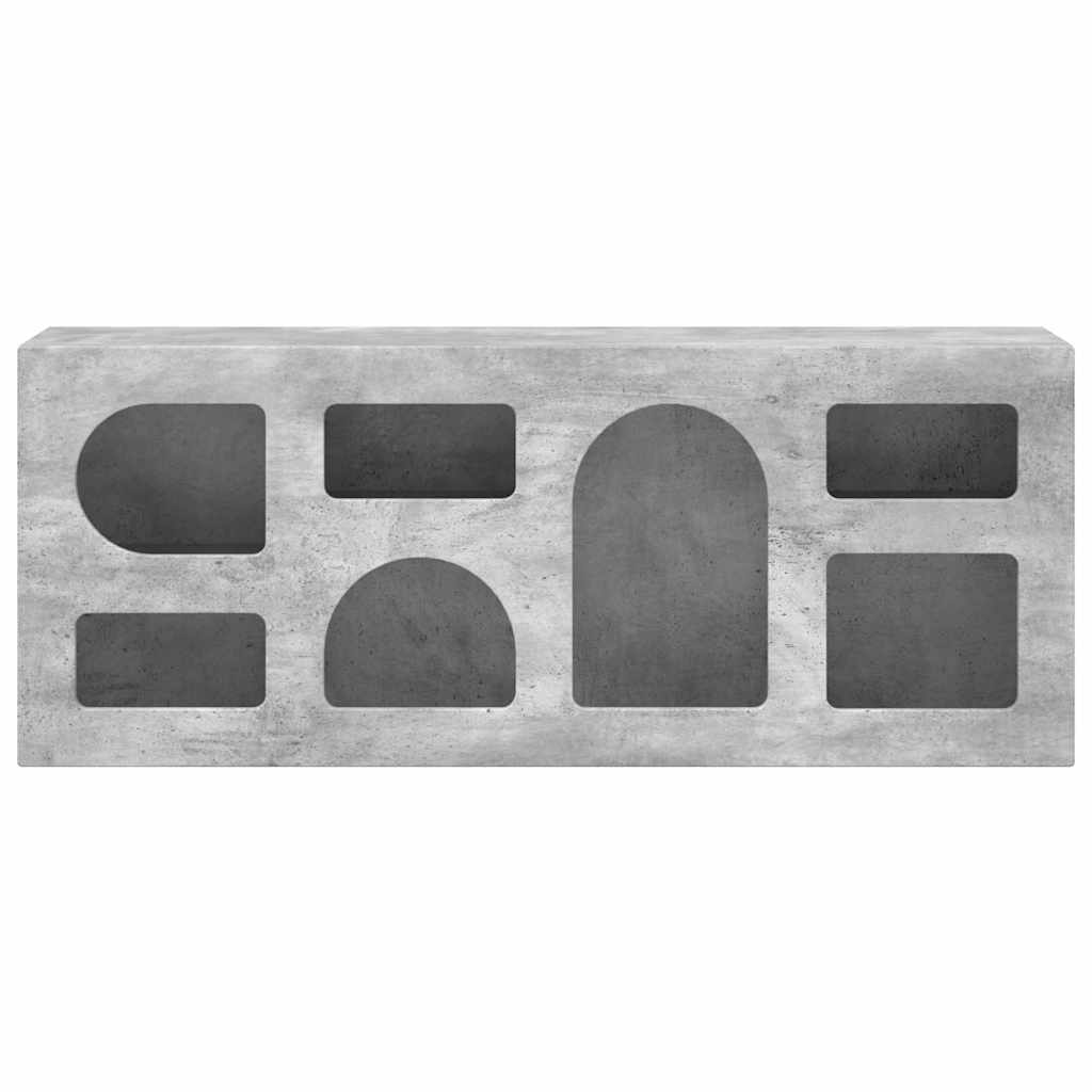 TV ormar Betonski sivi 100 x 35 x 40 cm Konstruirano drvo