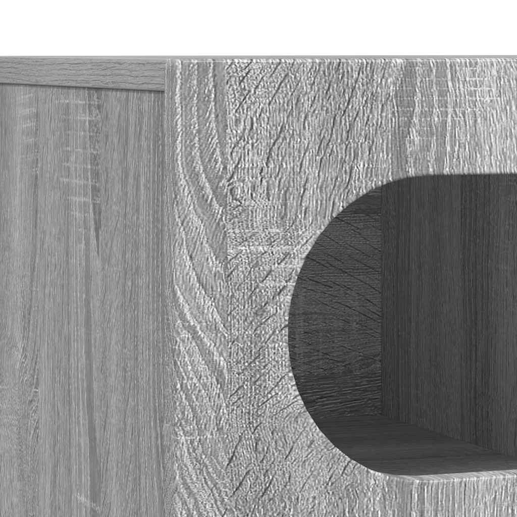 TV ormar Siva Sonoma 100 x 35 x 40 cm Konstruirano drvo