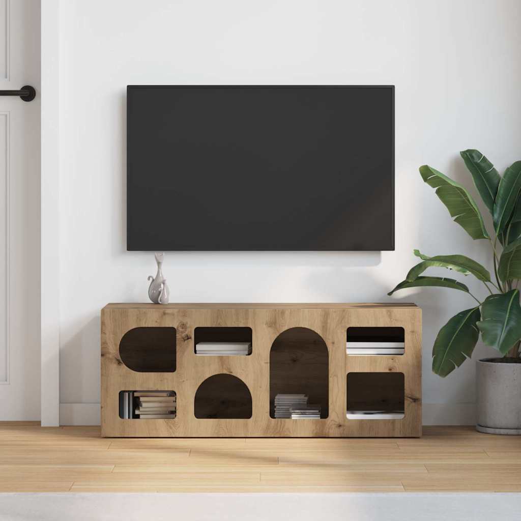 TV ormar ELST 100 x 35 x 40 cm Umjetnički hrast