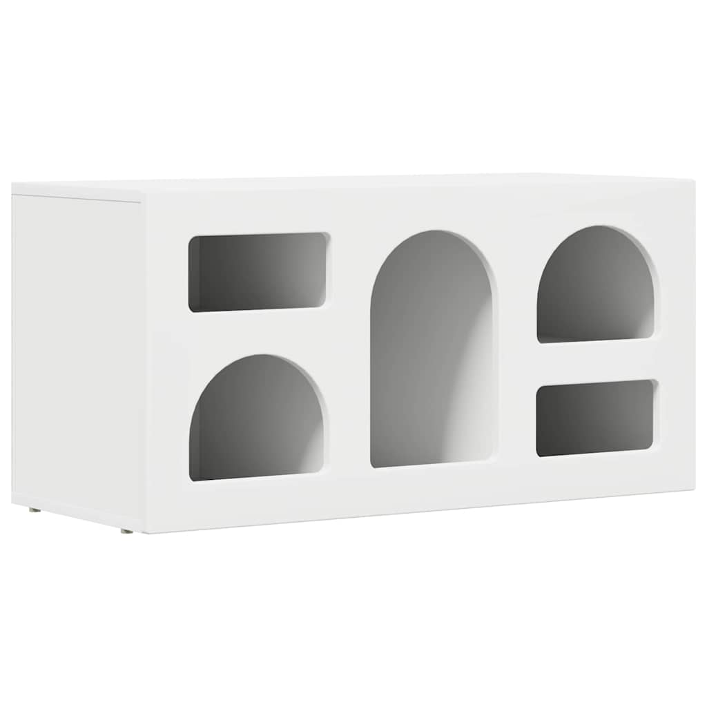 TV ormar Bijelo 80 x 35 x 40 cm Konstruirano drvo