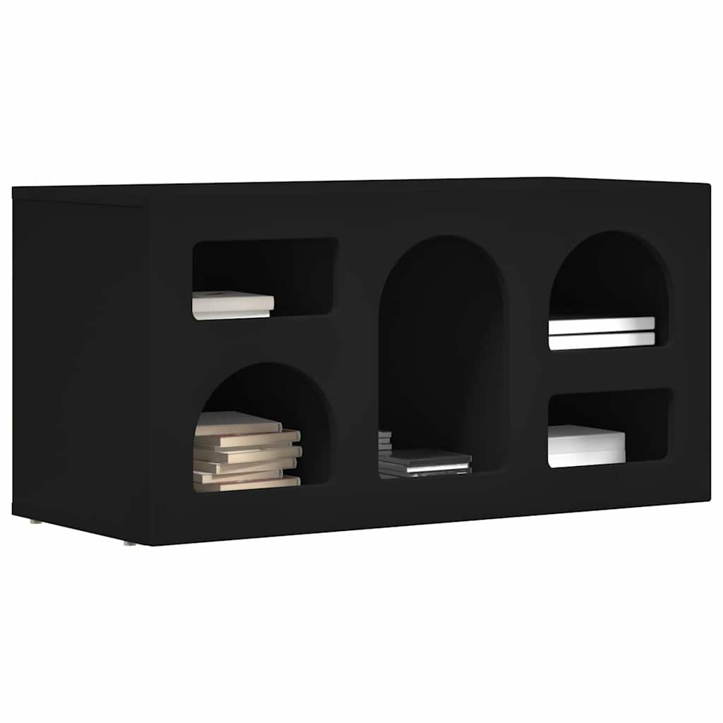 TV ormar Crna 80 x 35 x 40 cm Konstruirano drvo