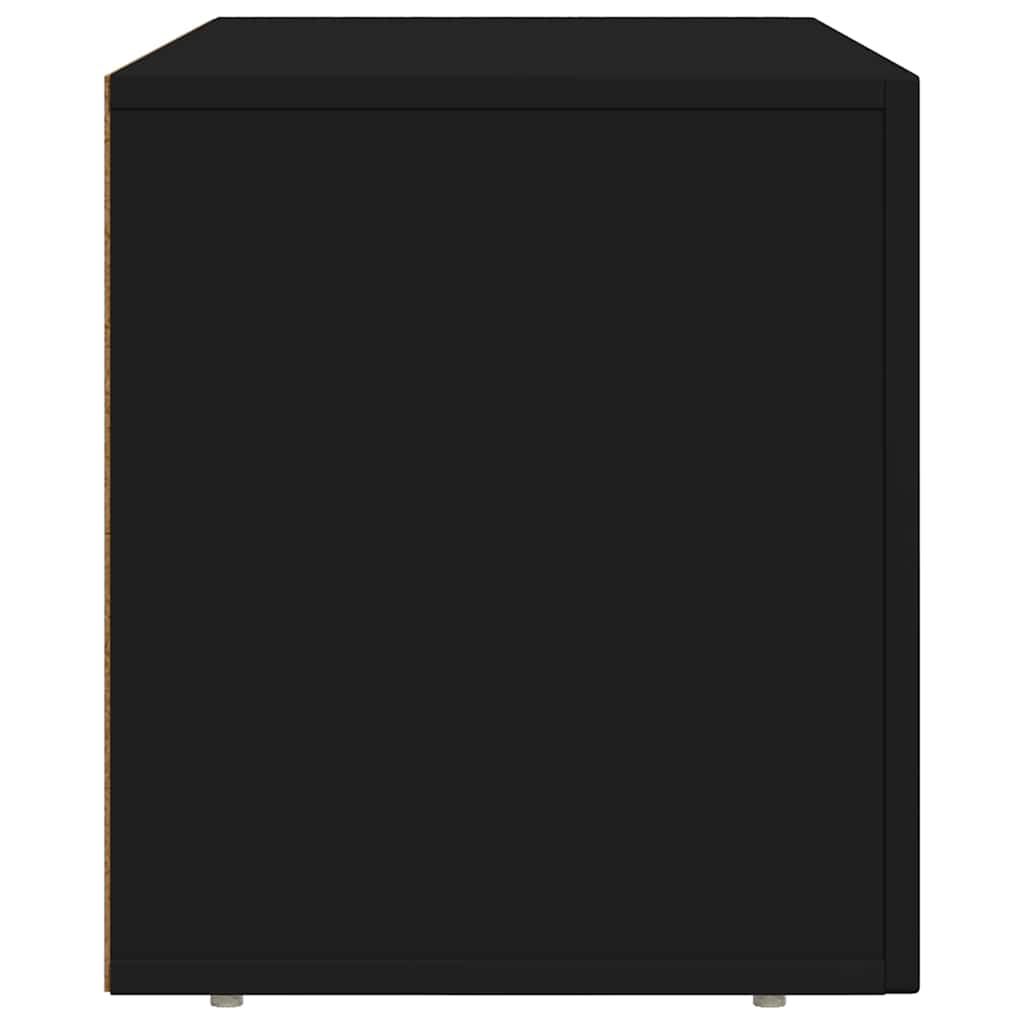 TV ormar Crna 80 x 35 x 40 cm Konstruirano drvo