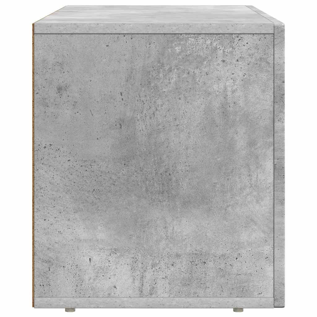 TV ormar Betonski sivi 80 x 35 x 40 cm Konstruirano drvo