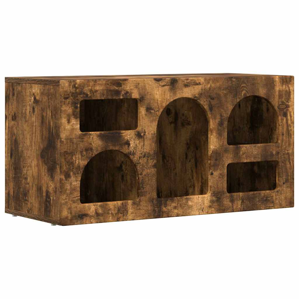 TV ormar Dimljeni hrast 80 x 35 x 40 cm Konstruirano drvo