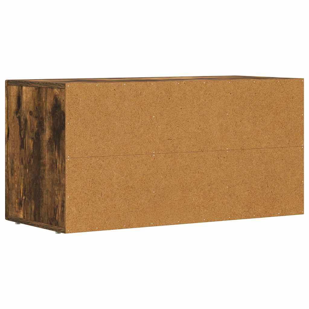 TV ormar Dimljeni hrast 80 x 35 x 40 cm Konstruirano drvo