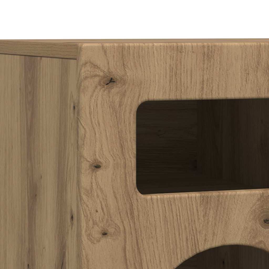 TV ormar Umjetnički hrast 80 x 35 x 40 cm Konstruirano drvo