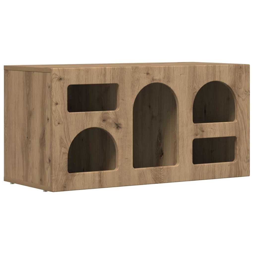 TV ormar Umjetnički hrast 80 x 35 x 40 cm Konstruirano drvo