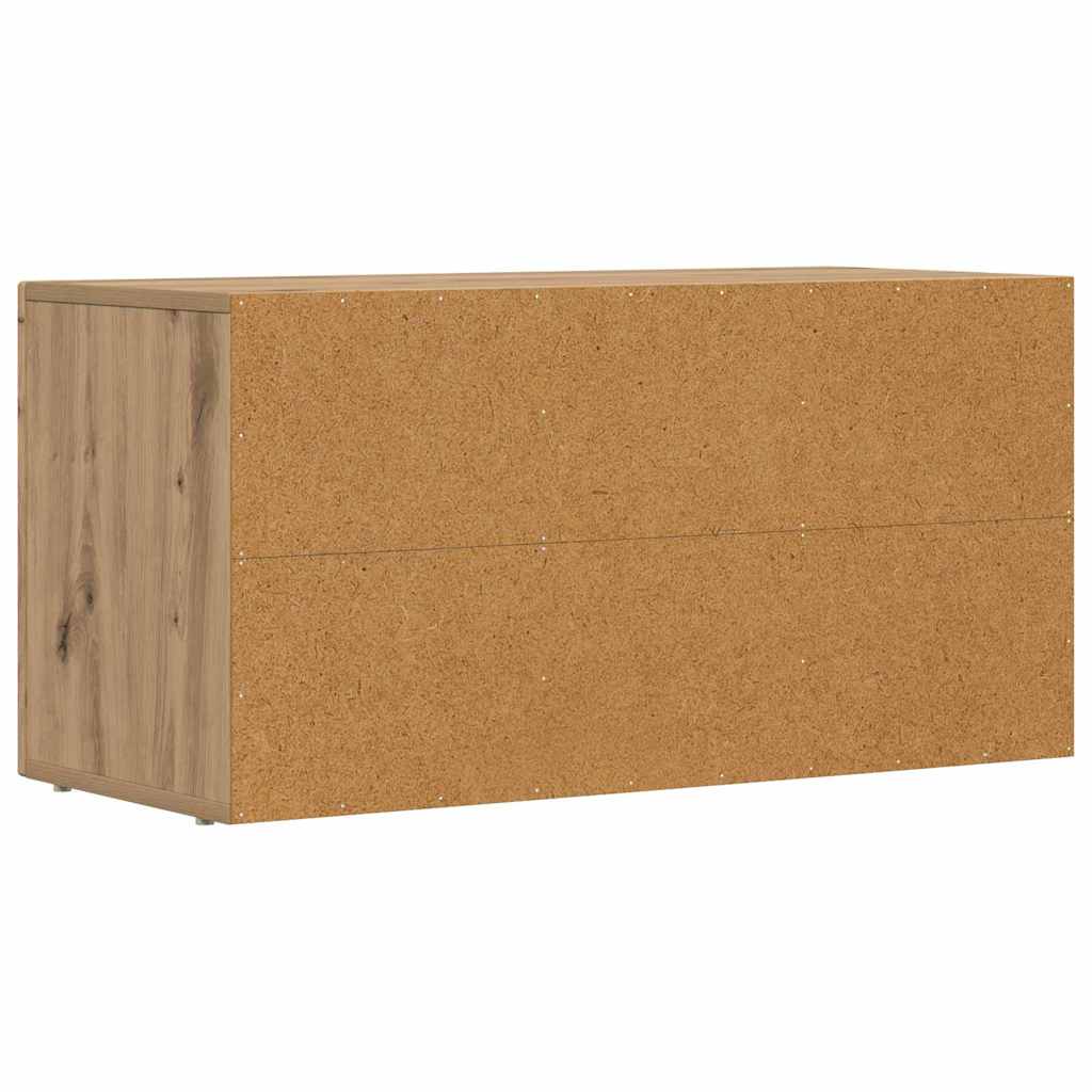 TV ormar Umjetnički hrast 80 x 35 x 40 cm Konstruirano drvo