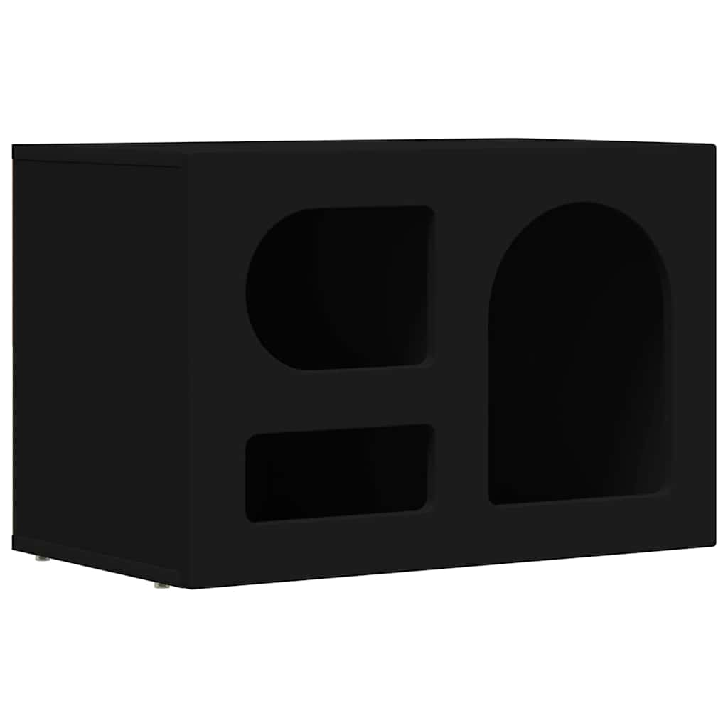 TV ormar Crna 60 x 35 x 40 cm Konstruirano drvo