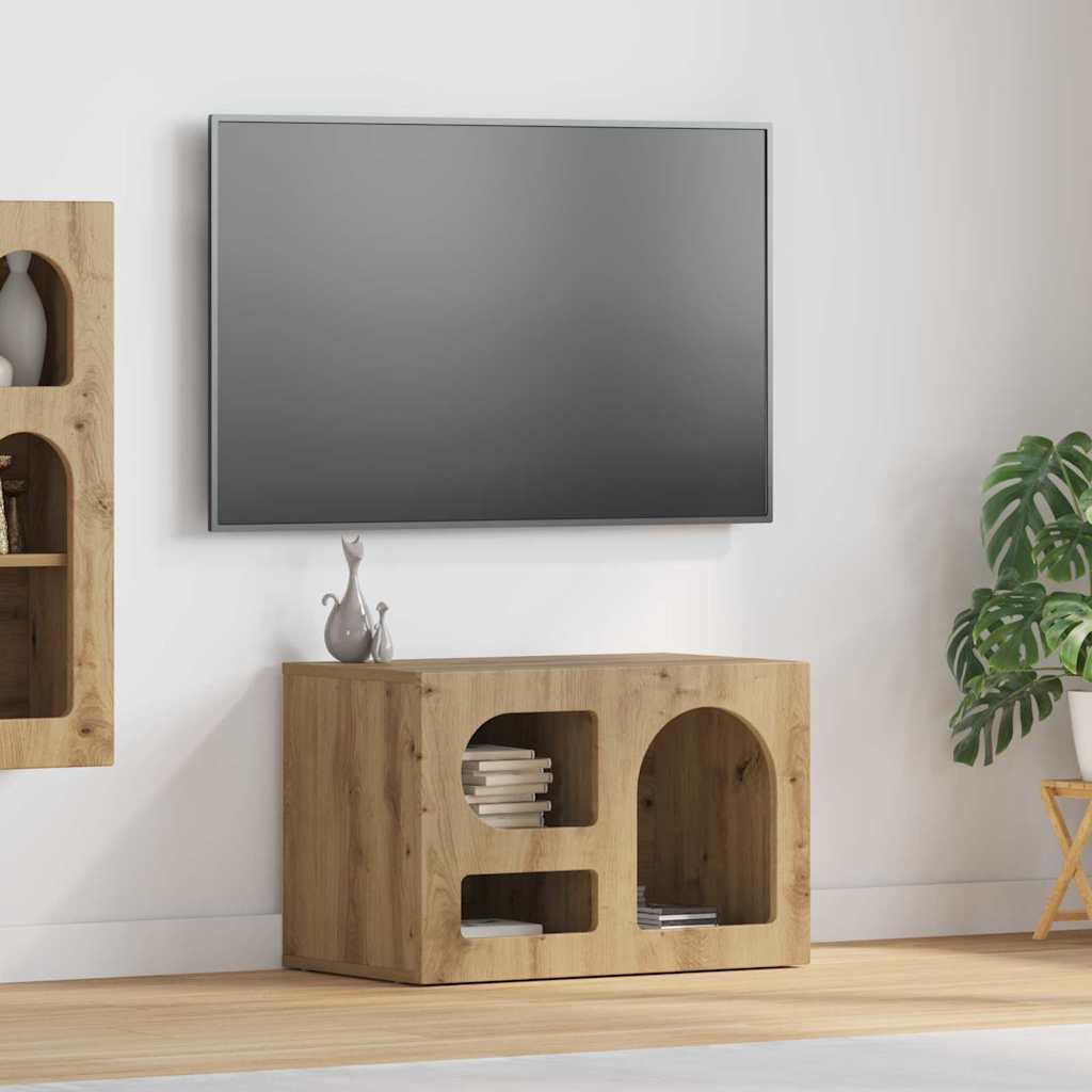 TV ormar Umjetnički hrast 60 x 35 x 40 cm Konstruirano drvo