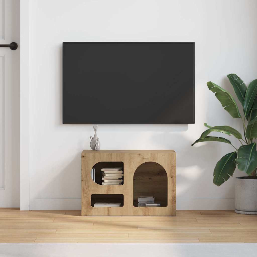TV ormar Umjetnički hrast 60 x 35 x 40 cm Konstruirano drvo