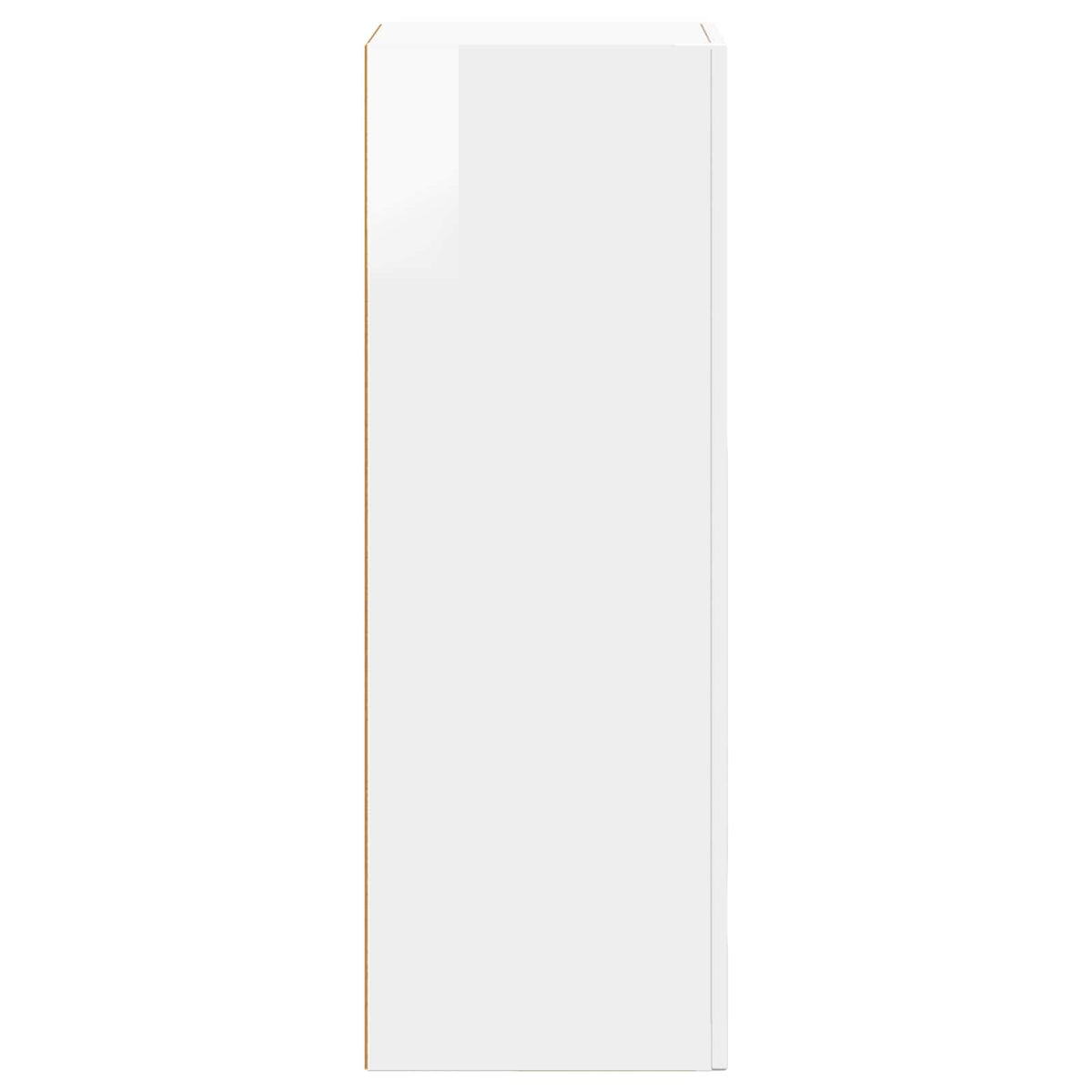 Kreveta Visoki sjaj bijela 40 x 35 x 100,5 cm Konstruirano drvo