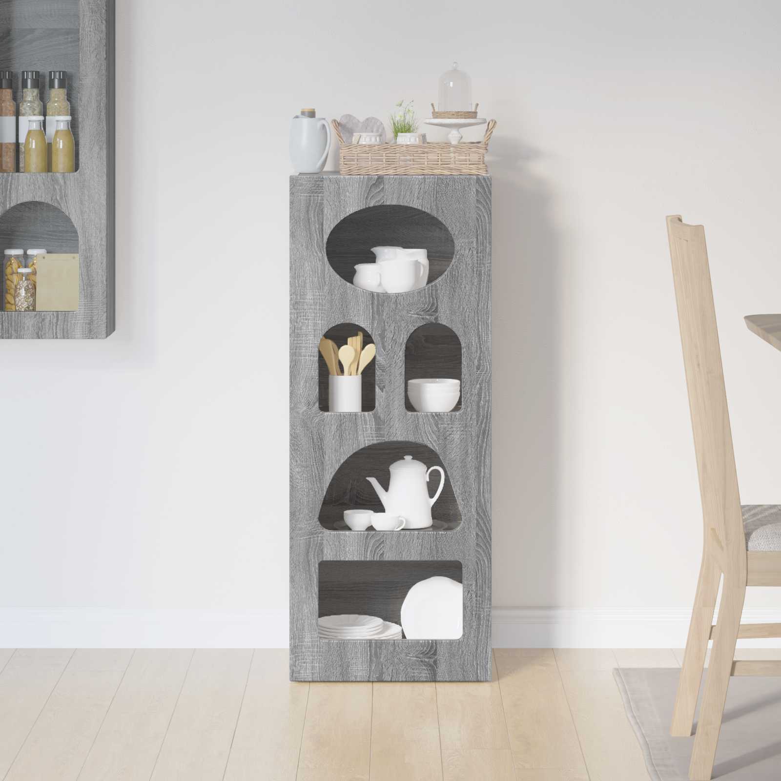 Kreveta Siva Sonoma 40 x 35 x 100,5 cm Konstruirano drvo