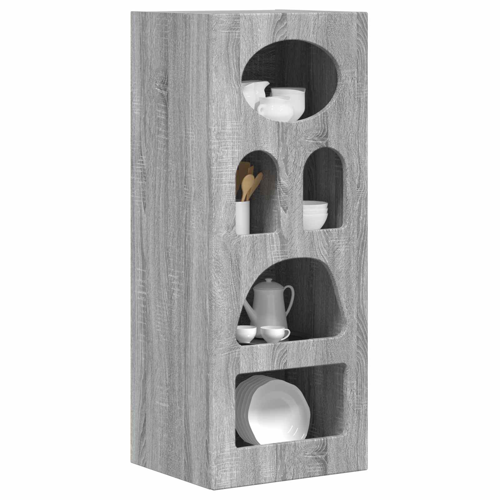 Kreveta Siva Sonoma 40 x 35 x 100,5 cm Konstruirano drvo