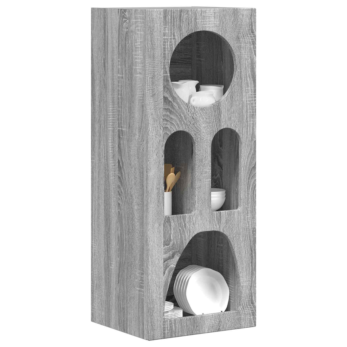 Kreveta Siva Sonoma 40 x 35 x 100.5 cm Konstruirano drvo