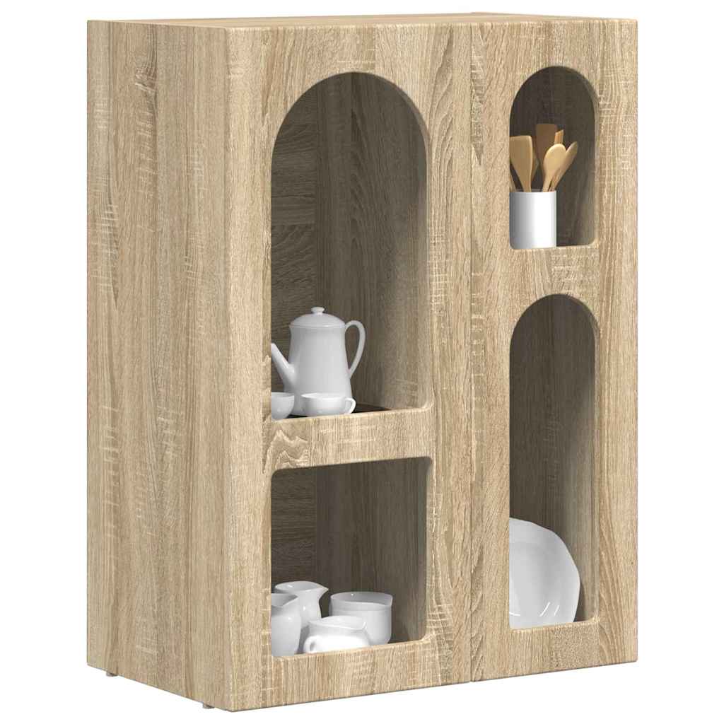 Kreveta Sonoma hrast 59 x 35 x 80.5 cm Konstruirano drvo