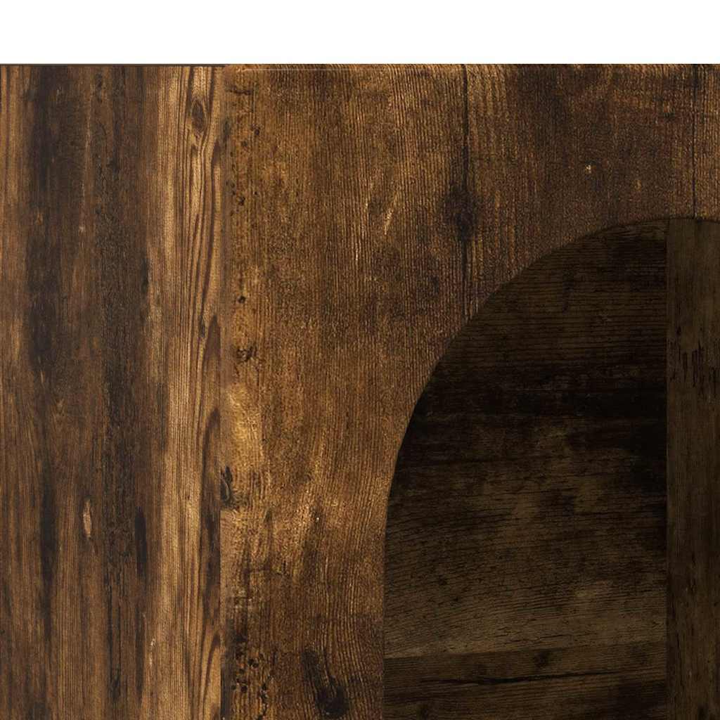 Kreveta Dimljeni hrast 59 x 35 x 80.5 cm Konstruirano drvo