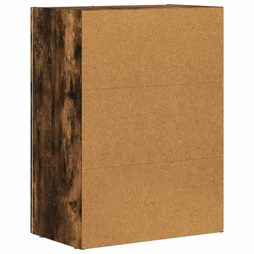 Kreveta Dimljeni hrast 59 x 35 x 80.5 cm Konstruirano drvo