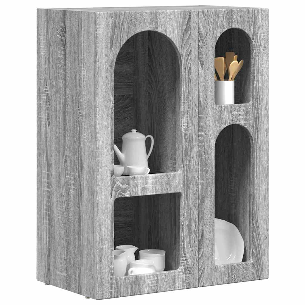 Kreveta Siva Sonoma 59 x 35 x 80.5 cm Konstruirano drvo