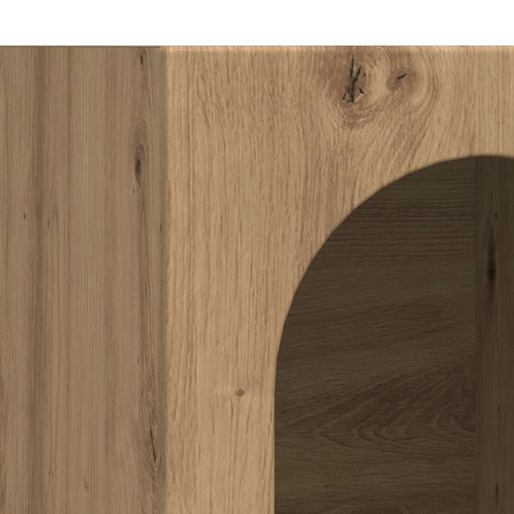 Kreveta Umjetnički hrast 59 x 35 x 80.5 cm Konstruirano drvo