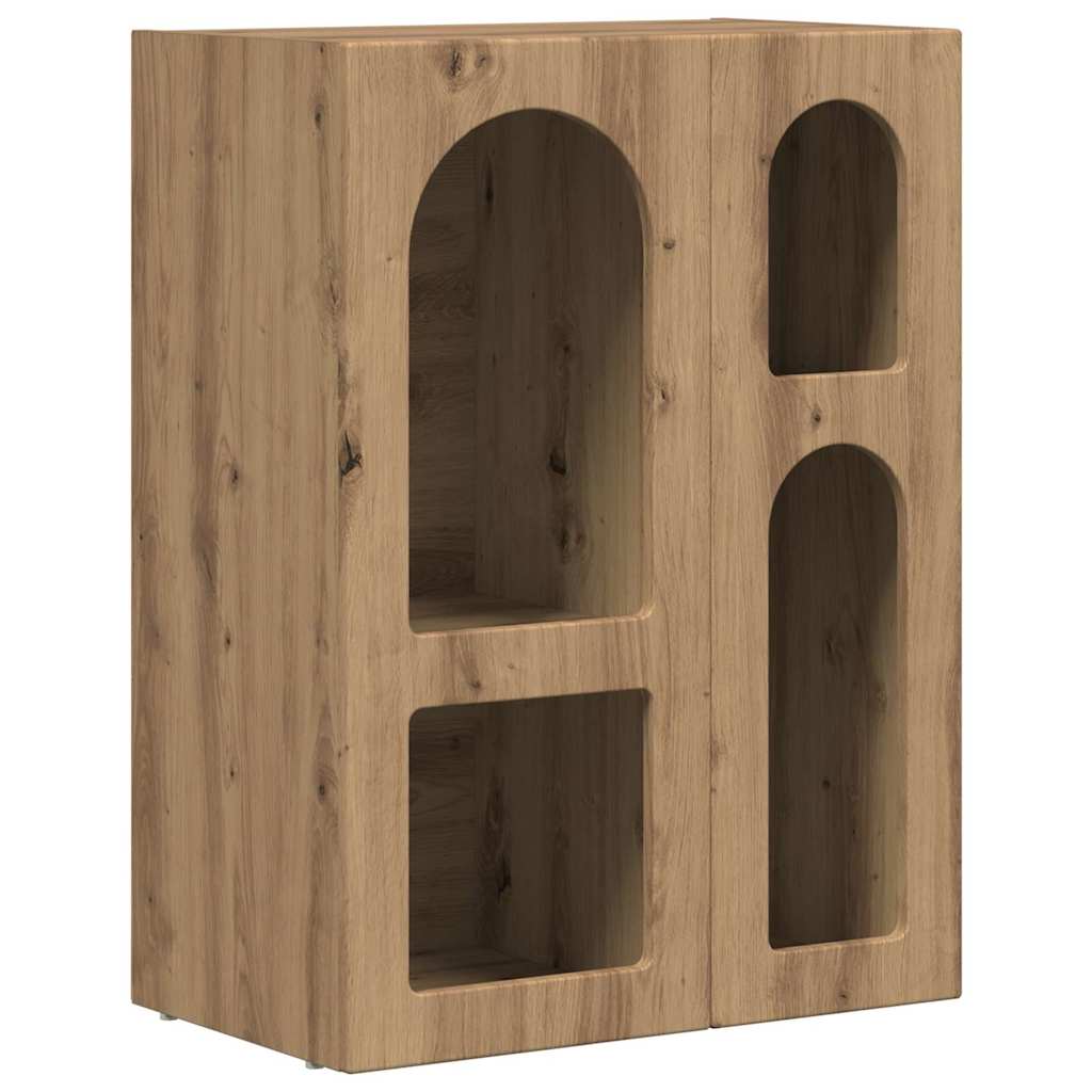 Kreveta Umjetnički hrast 59 x 35 x 80.5 cm Konstruirano drvo