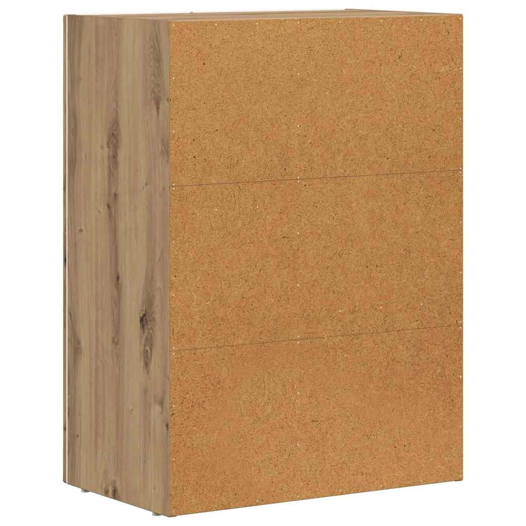 Kreveta Umjetnički hrast 59 x 35 x 80.5 cm Konstruirano drvo
