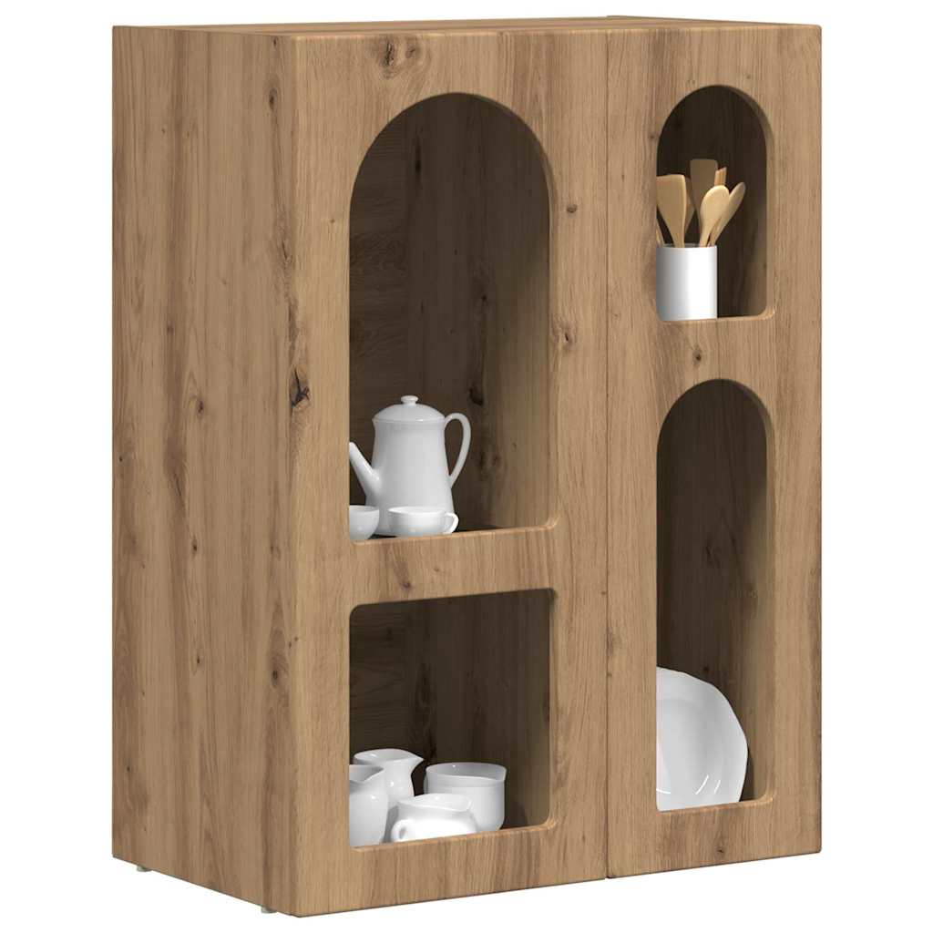 Kreveta Umjetnički hrast 59 x 35 x 80.5 cm Konstruirano drvo