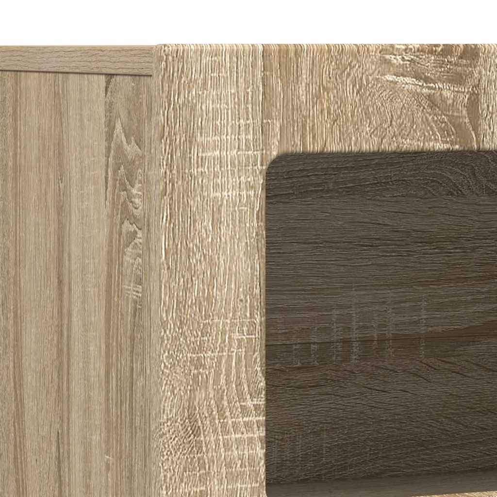Kreveta Sonoma hrast 80.5 x 35 x 59 cm Konstruirano drvo