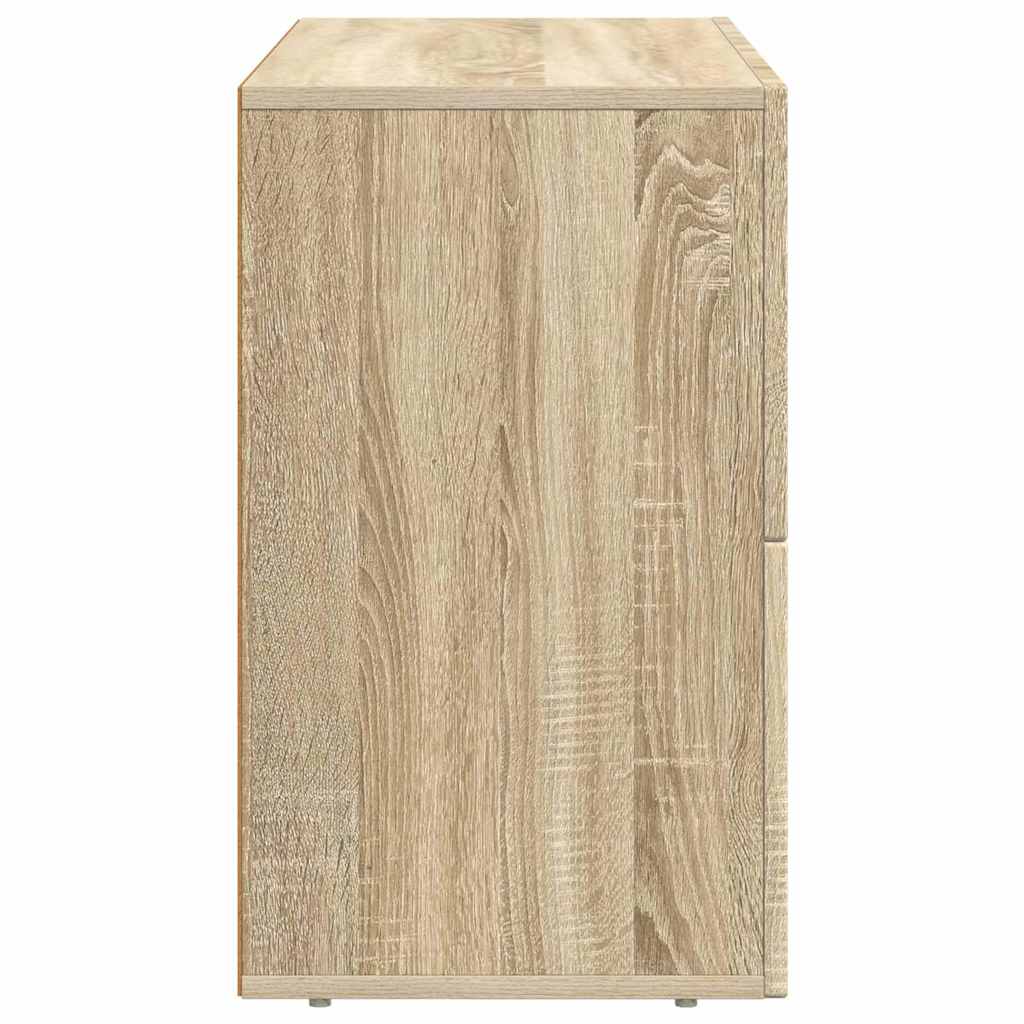 Kreveta Sonoma hrast 80.5 x 35 x 59 cm Konstruirano drvo