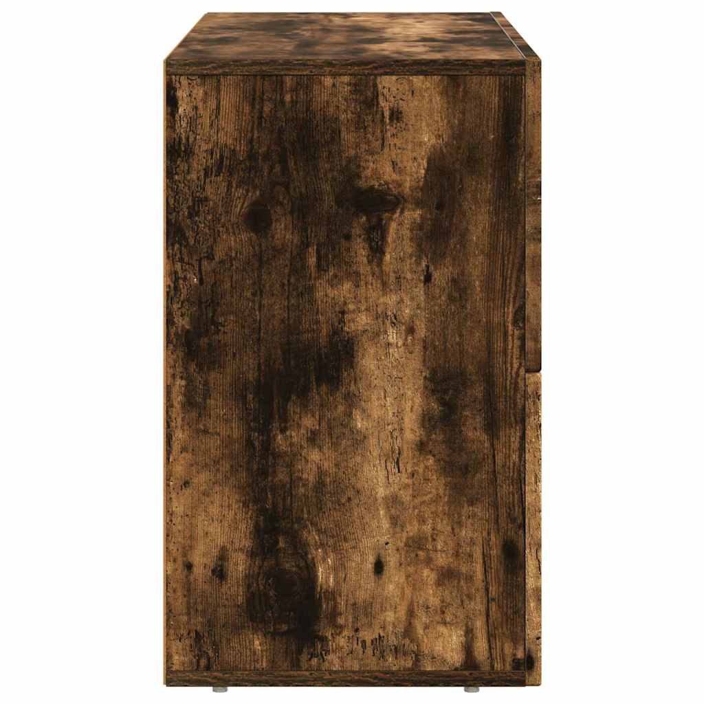 Kreveta Dimljeni hrast 80.5 x 35 x 59 cm Konstruirano drvo