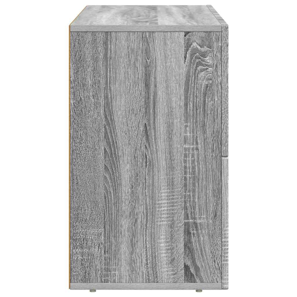 Kreveta Siva Sonoma 80.5 x 35 x 59 cm Konstruirano drvo