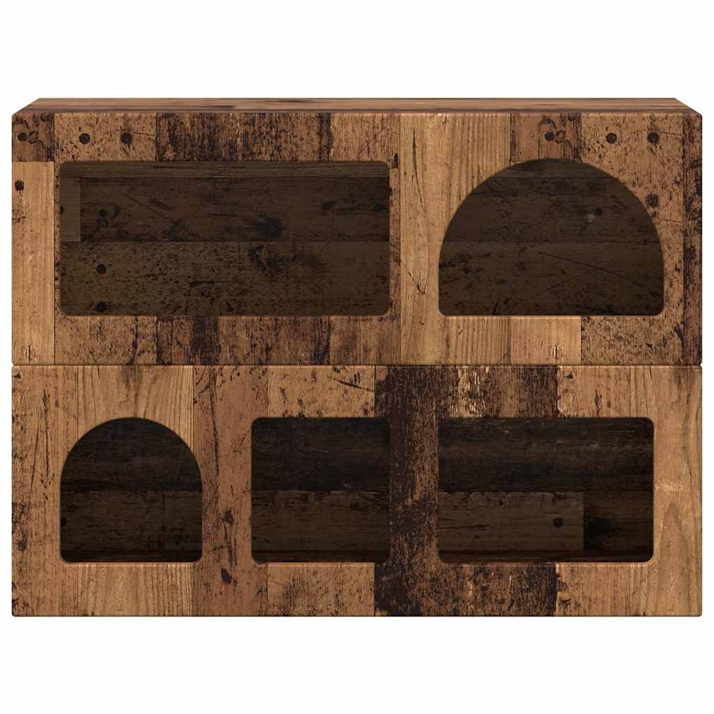 Kreveta Staro drvo 80.5 x 35 x 59 cm Konstruirano drvo