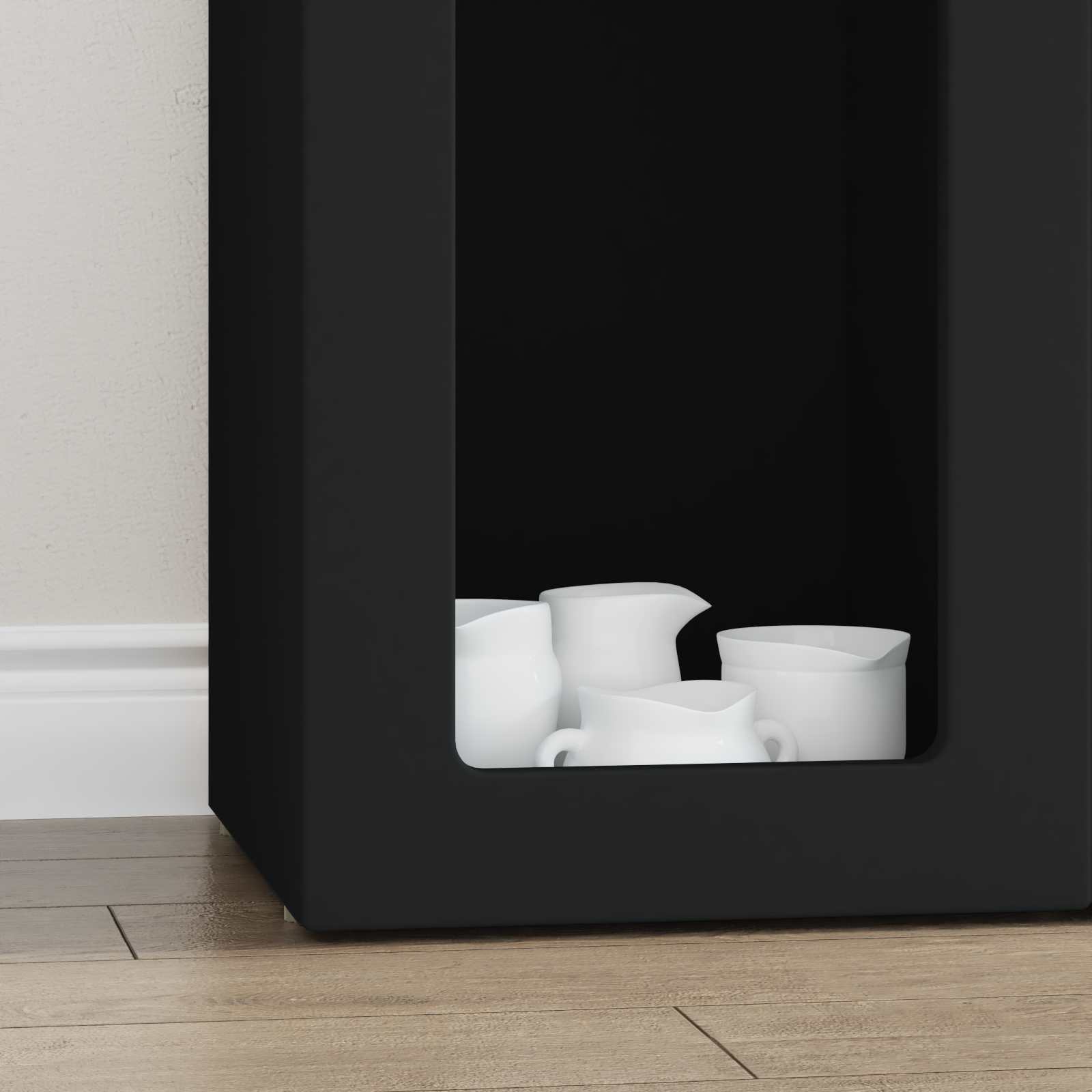 Kreveta Crna 59 x 35 x 100,5 cm Konstruirano drvo