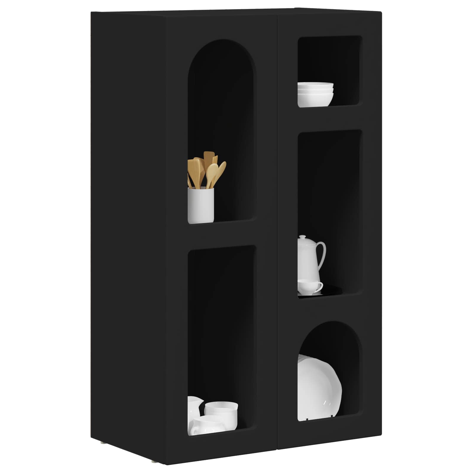 Kreveta Crna 59 x 35 x 100,5 cm Konstruirano drvo