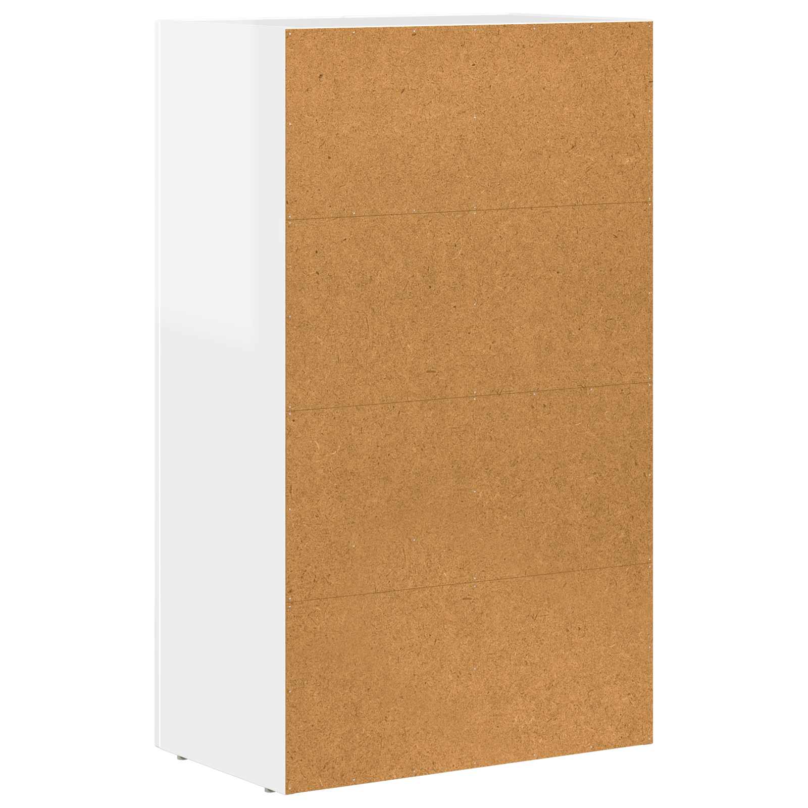Kreveta Visoki sjaj bijela 59 x 35 x 100,5 cm Konstruirano drvo